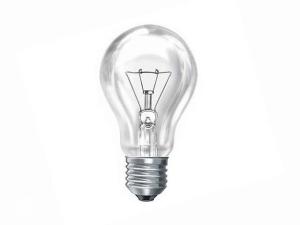Лампа накаливания ЛОН А50 60W Е27 прозрачная FAVOR (10/100)