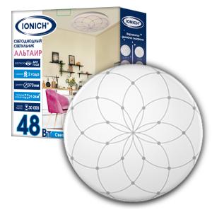 Светильник ILED-SMD2835-СПБ2219 "Альтаир"-48-230-6500-370-IP20 IONICH UNIVersal (1/20)